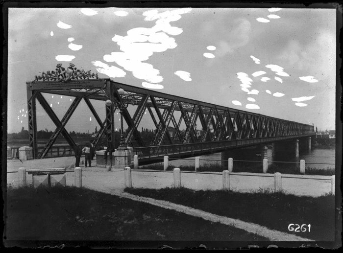 Ponte stradale sul Po a Pontelagoscuro