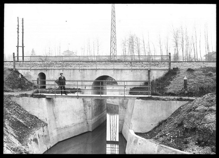 Passerella nei pressi della ferrovia, Savigliano