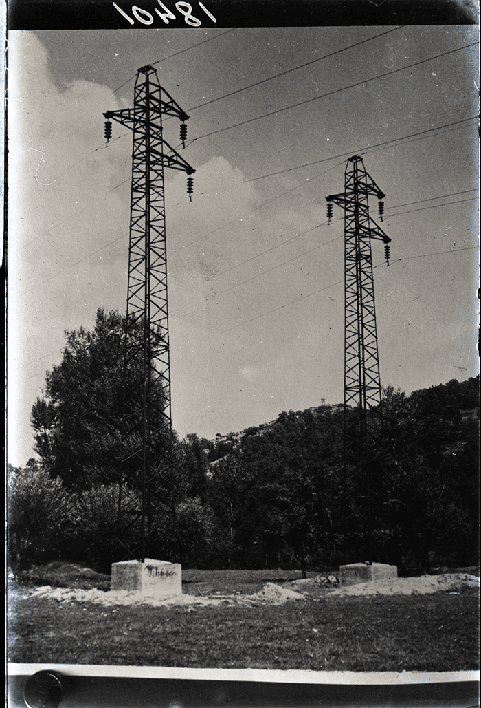 Pali a traliccio, linea elettrica Trento - Bolzano