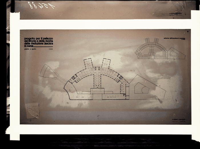 Progetto progetto per il palazzo del Littorio e della Mostra della rivoluzione fascista, Roma