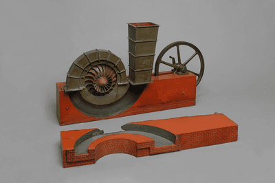 Modello di ventilatore da miniera