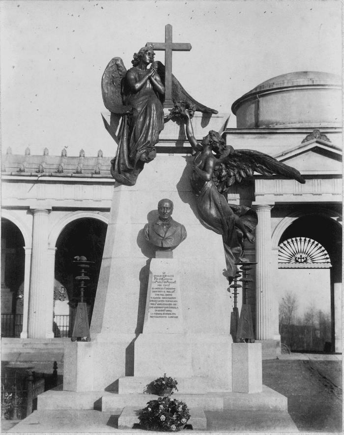 Tomba Genero, Cimitero monumentale, Torino.