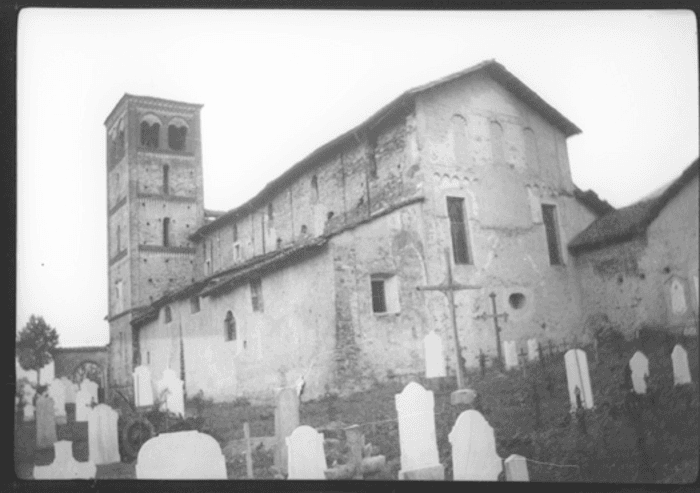 Pagno, chiesa dei SS. Pietro e Colombano, esterno
