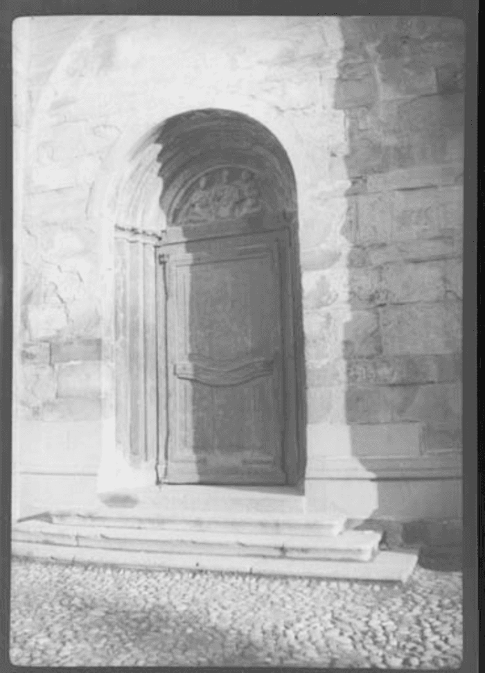 Parma, chiesa cattedrale, portale