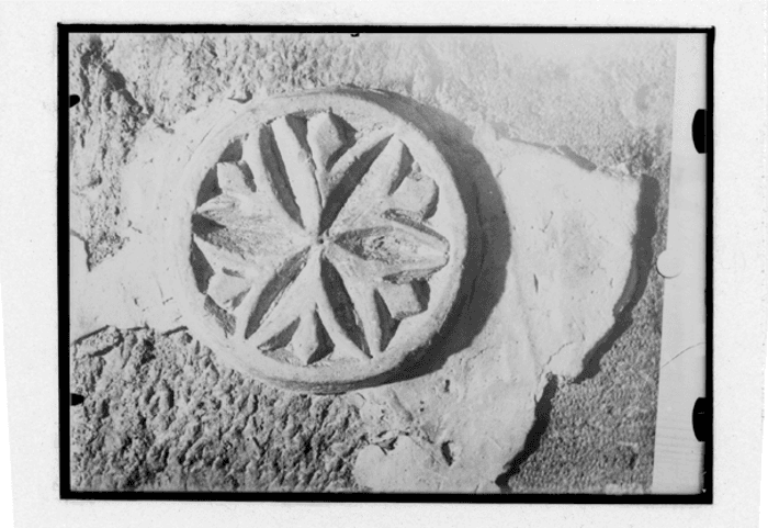 Roma - Chiesa di S. Prassede, particolare decorativo