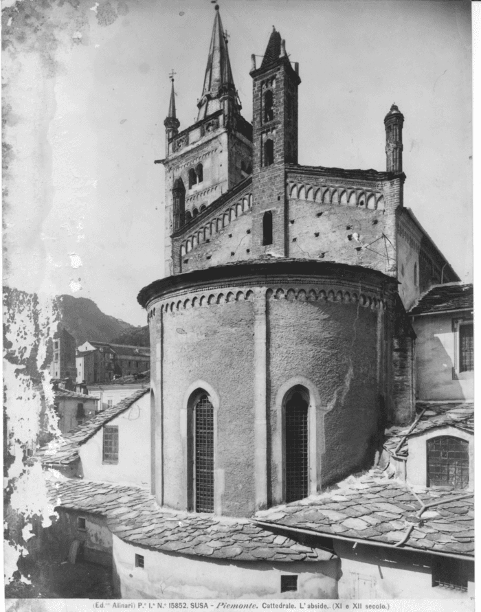 Susa (Piemonte) - Cattedrale. L' Abside (XI e XII secolo)