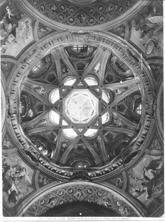 Torino - Chiesa di S. Lorenzo. La Cupola