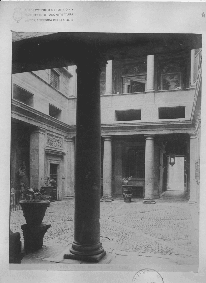 Palazzo Massimo, corte - Roma