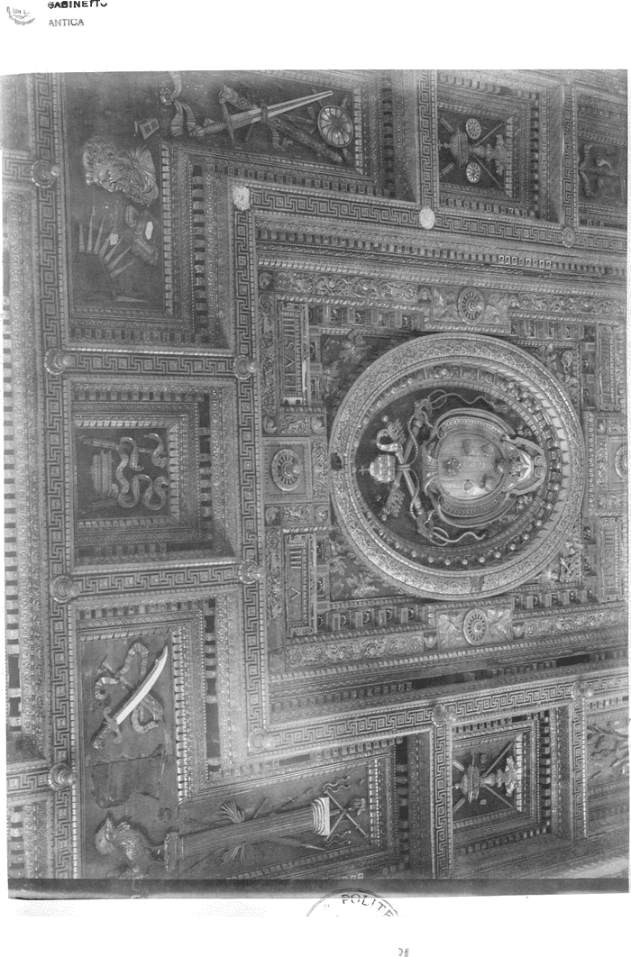 Dettaglio del soffitto della Basilica Lateranense