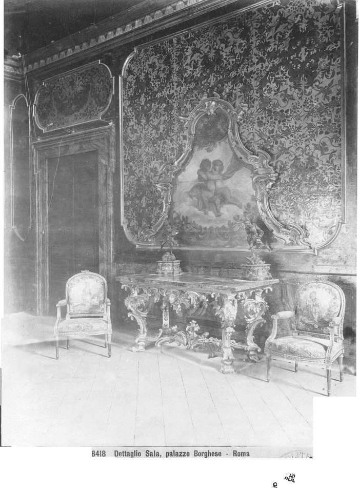 Dettaglio Sala, palazzo Borghese - Roma