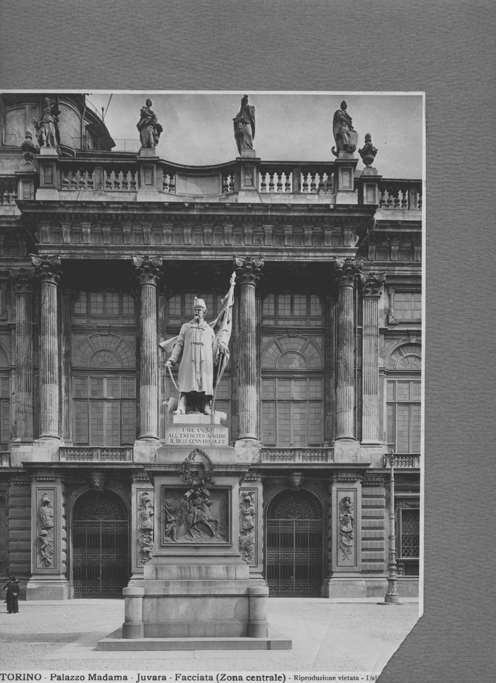 TORINO - Palazzo Madama - Juvarra - Facciata (Zona Centrale)