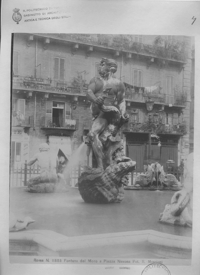 Fontana del Moro a Piazza Navona