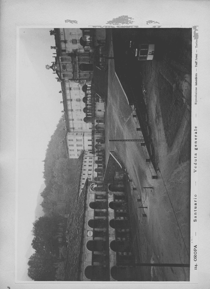 OROPA - Santuario - Veduta generale