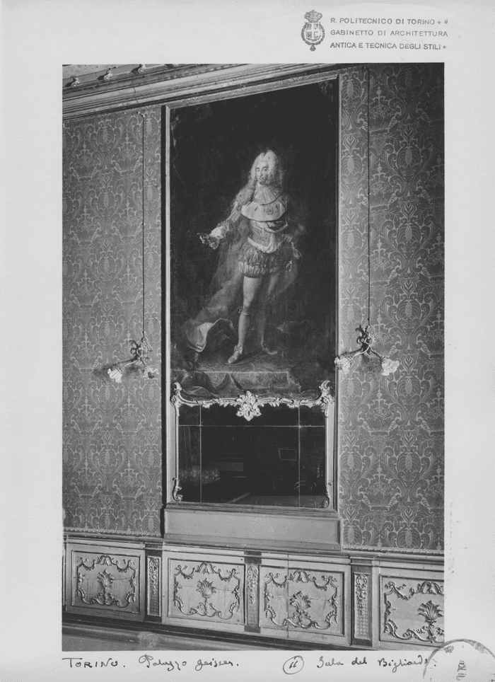 TORINO. Palazzo Geisser. 11. Sala del bigliardo