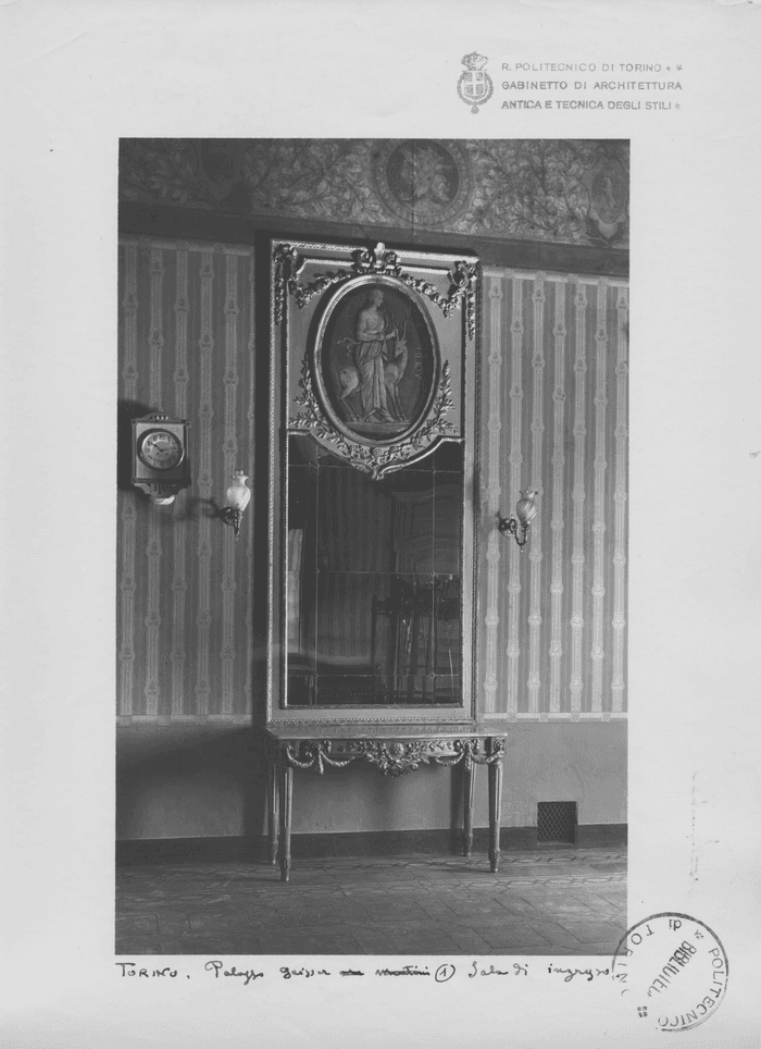 TORINO. Palazzo Geisser. 1 Sala di ingresso