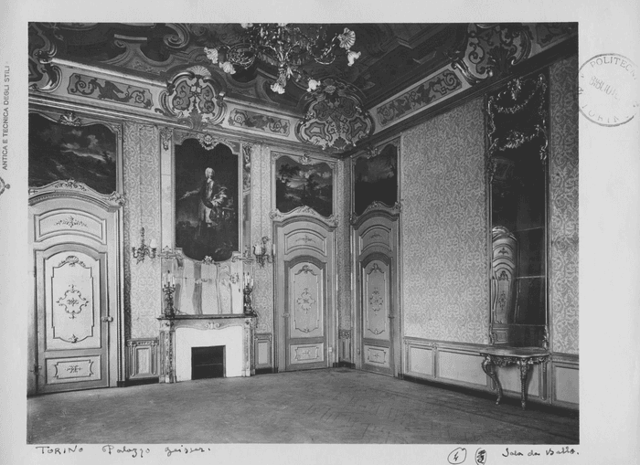 TORINO. Palazzo Geisser 4. Sala da ballo