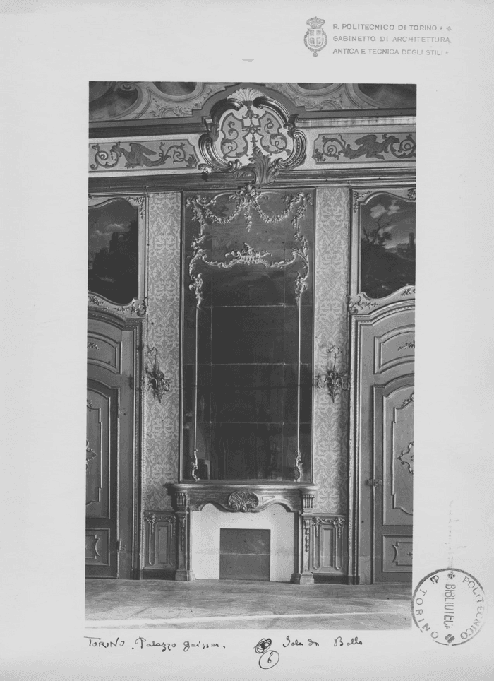 TORINO. Palazzo Geisser. 6. Sala da ballo