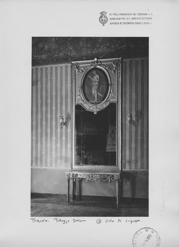 TORINO. Palazzo Geisser. 2 Sala di ingresso