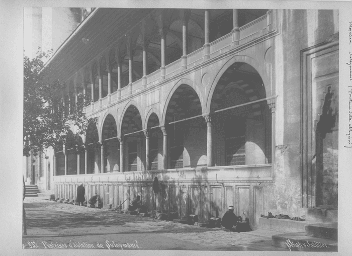 Fontaines d' ablution de Suleymaniè