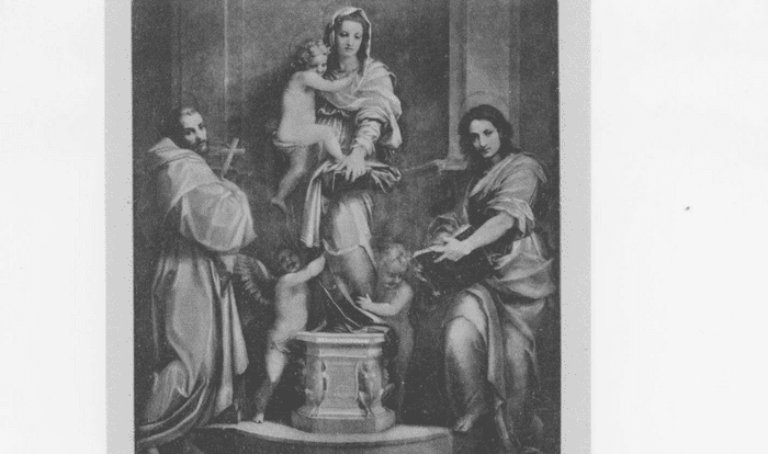 Madonna delle Arpie (Andrea del Sarto) - (Firenze - Galleria Uffizi)