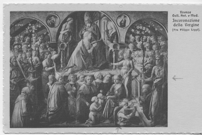 Incoronazione della Vergine (Fra Filippo Lippi) (Firenze - Gall. Ant. e Mod.)