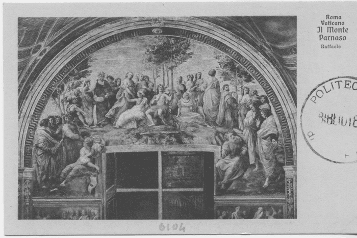 Il Monte Parnaso (Raffaello) - (Roma - Pinacoteca Vaticana - Stanze di Raffaello)