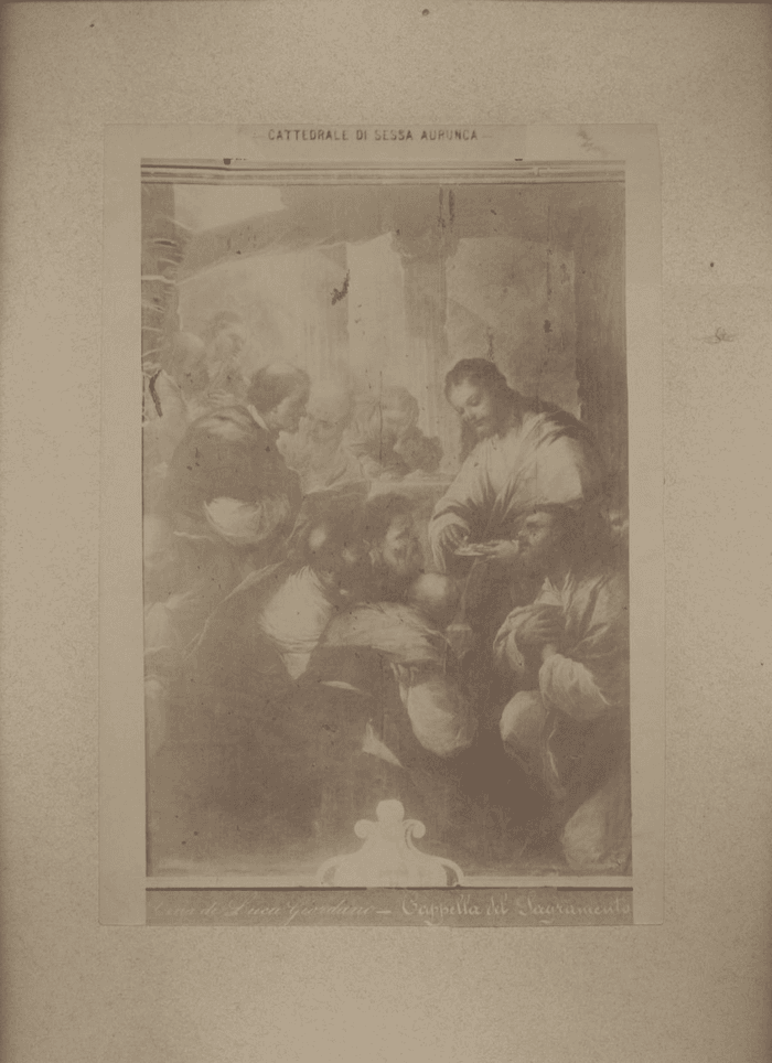 Sessa - Cattedrale - Dettaglio del pulpito - Sibilla e Profeta