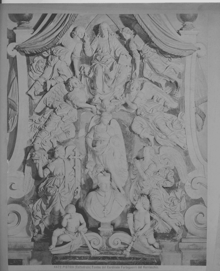 PISTOIA (Cattedrale). Tomba del Cardinale Forteguerri del Verrocchio