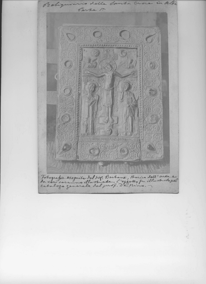 Reliquiario della Santa Croce in Alba - Porta prima