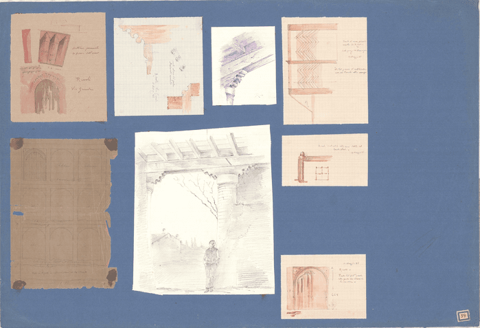 tav.39 - Rivoli, case civili, particolari