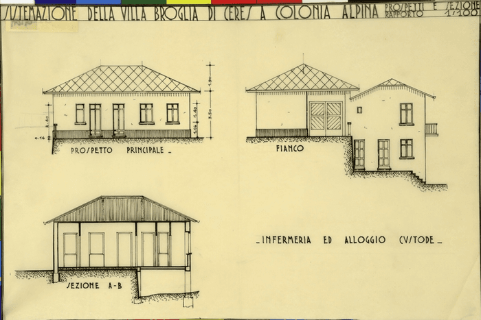 SISTEMAZIONE DELLA VILLA BROGLIA DI CERES A COLONIA ALPINA