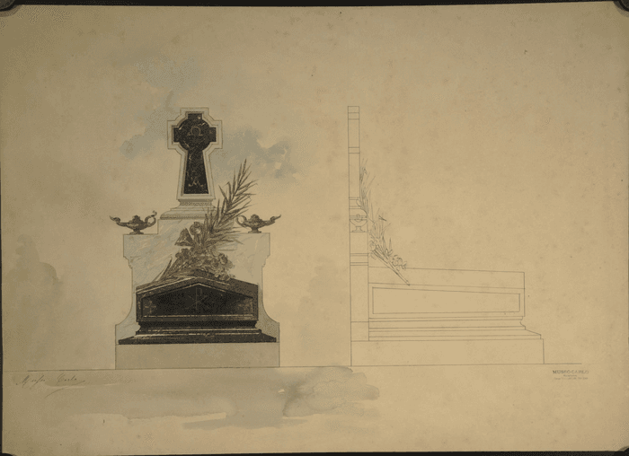 Tombe, lapidi e monumenti commemorativi non identificati firmati Carlo Musso