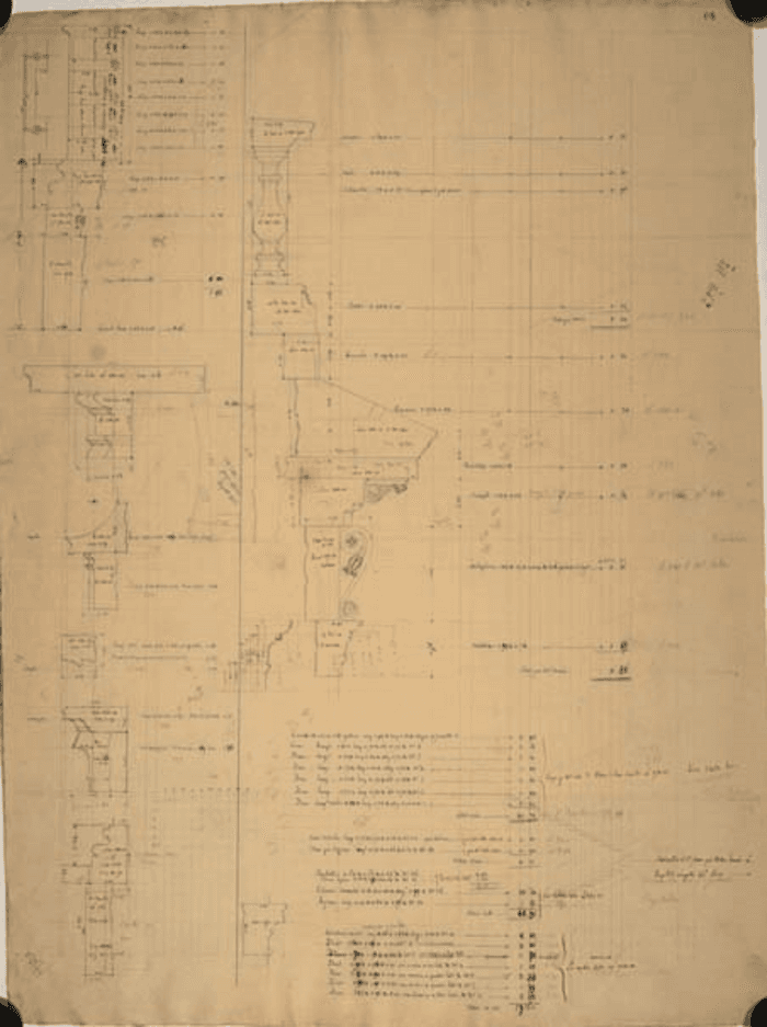 Palazzo Madama, computo metrico estimativo dell'apparato decorativo