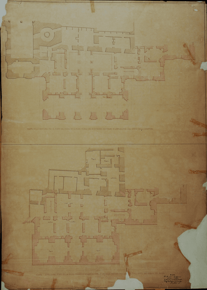 Palazzo Madama, piante