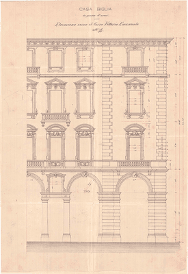 Casa Biglia e Boasso, corso Vittorio Emanuele II, Torino