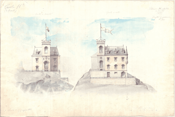 Villino Montaldo in Cervatto