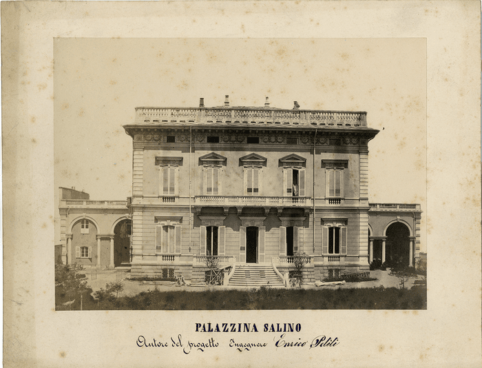 Palazzina Borelli Salino, positivi monocromi
