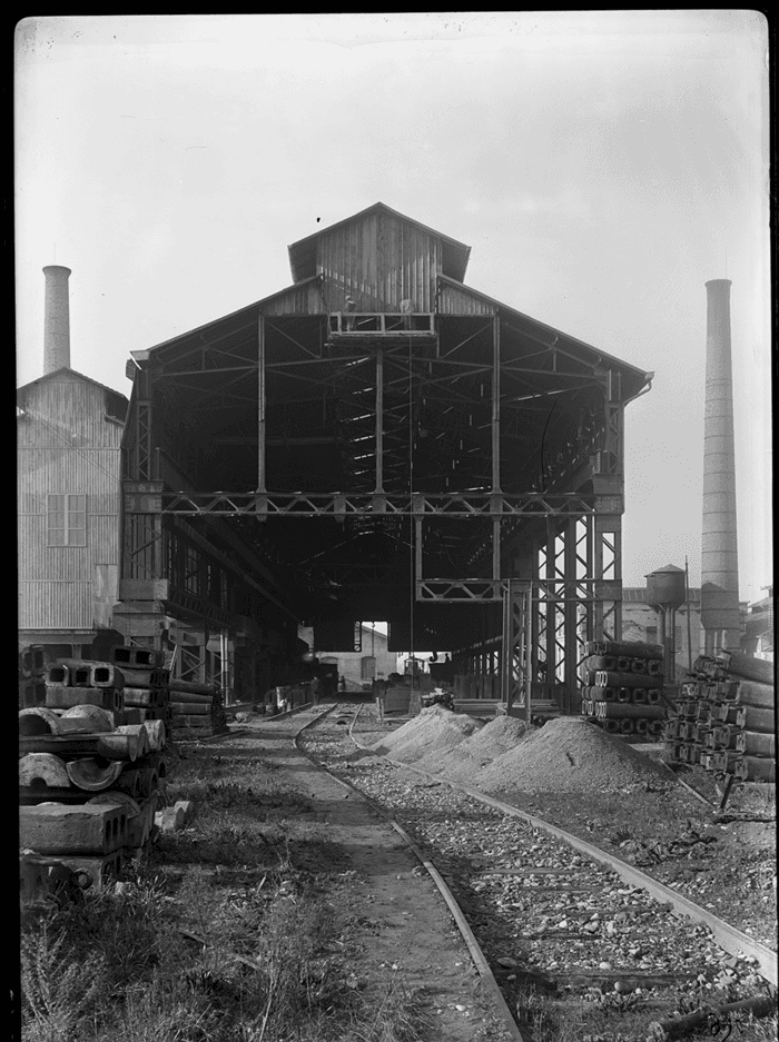 Ferriere Lombarde di Sesto San Giovanni, tettoia