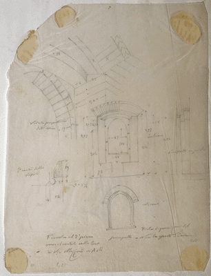 tav.1 - Asti, particolari di una casa