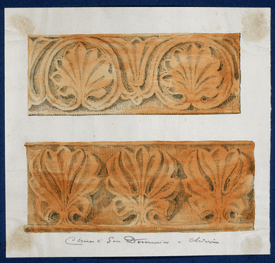 tav. 18 - Chieri, particolari decorativi