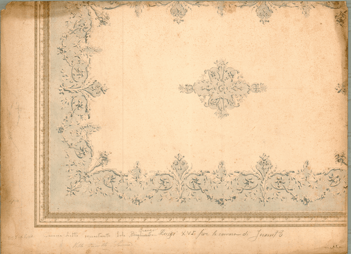 Villa Zanelli, soffitti e portali, Savona