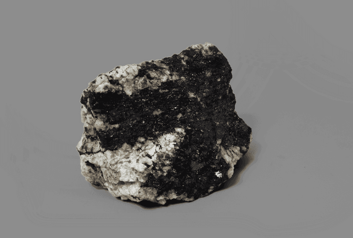 ACANTITE con galena e fluorite