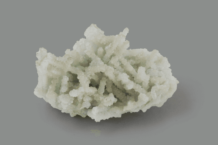 PREHNITE pseudomorfa di laumontite