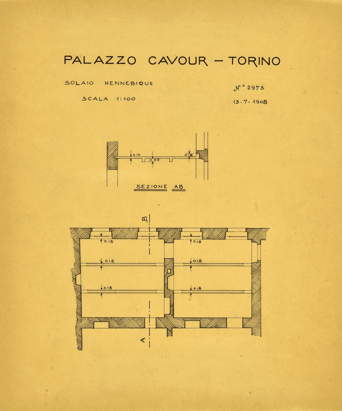 Palazzo Cavour, via Cavour / via Lagrange, Torino