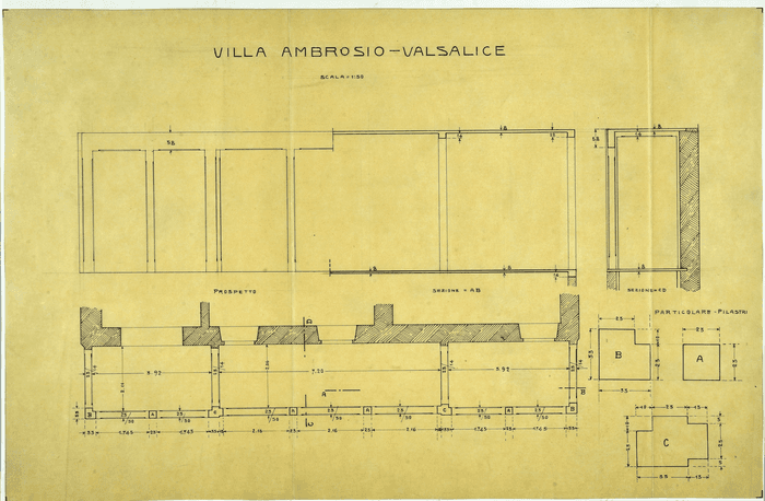 Villa Ambrosio, veranda, Torino