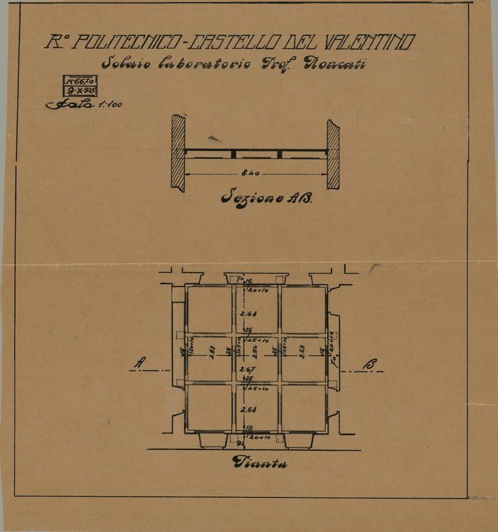 Regio Politecnico di Torino, laboratorio di Mineralogia, Torino.