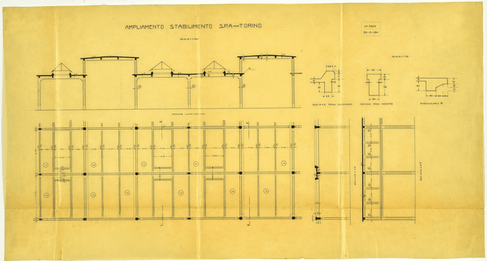 Stabilimento Società Produzione Automobili (SPA), ampliamento, Torino