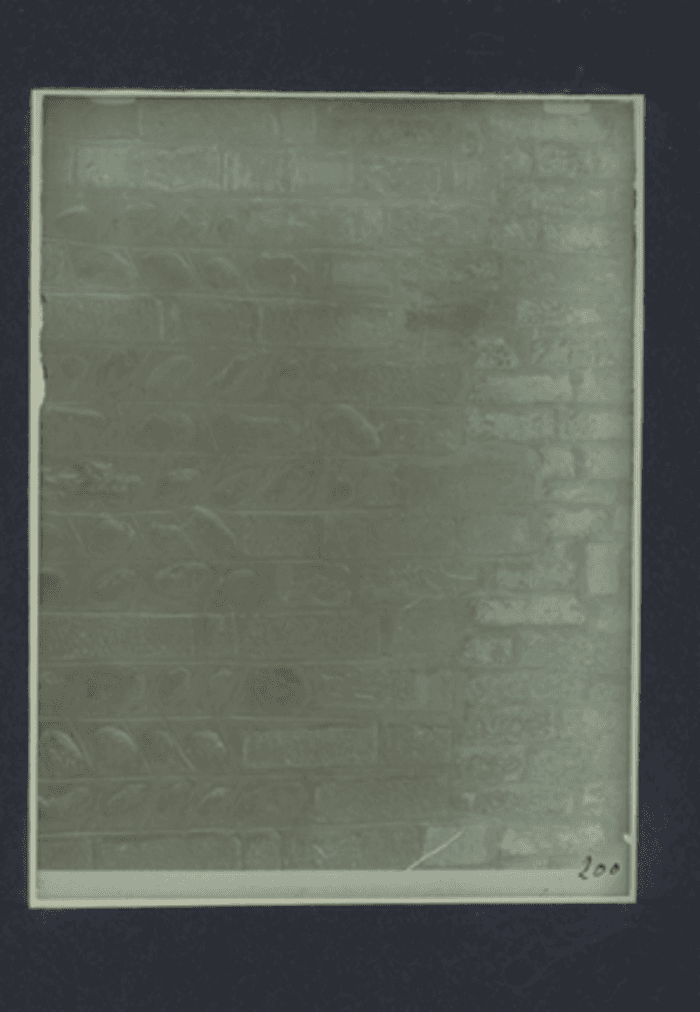 Non identificato, tessitura muraria