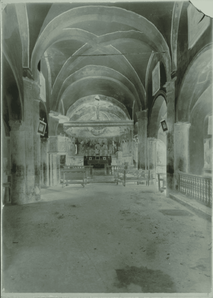 Casalvolone, S. Pietro al cimitero, navata centrale