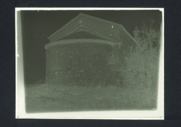 Bollengo, S. Maria in Valle , abside, esterno